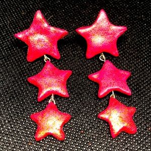 Star 3 Dangle 🇺🇸 Ear